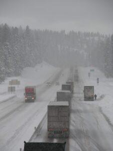 Winter Driving - Seattle, Washington State